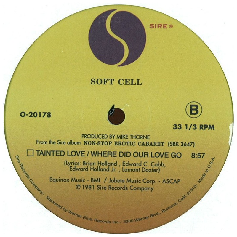 Laid Back / Soft Cell - White Horse / Tainted Love