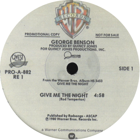 George Benson- Give me the night / Chaka Khan - Ain't Nobody