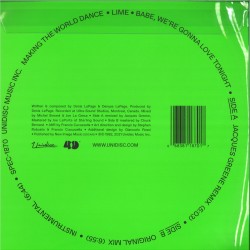 Lime x Jacques Greene - Babe, We're Gonna Love Tonight (Green Vinyl Pressing)