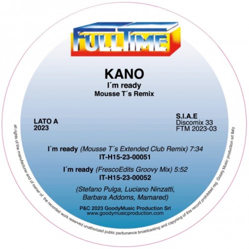 KANO - I'm Ready Mousse T and FrescoEdits Remixes