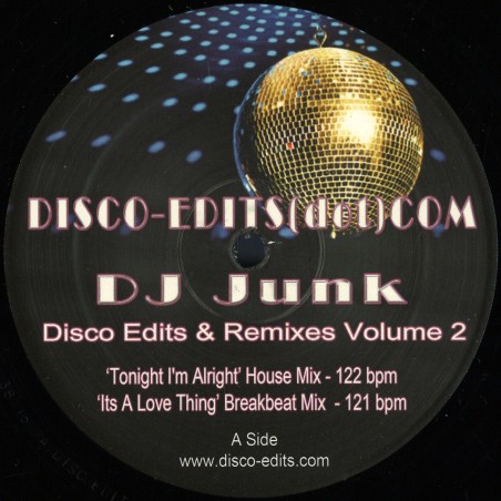 DJ Junk - Disco Edits & Remixes Volume 2