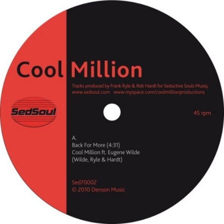 Cool Million, Eugene Wilde - Back For More/Loose ( 7"-Vinyl )