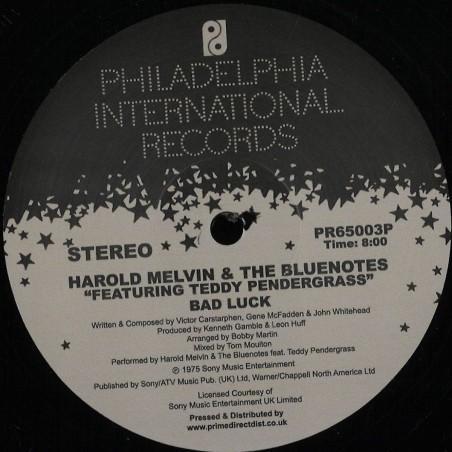 Harold Melvin, The Blue Notes, Teddy Pendergrass - Bad Luck / Don't Leave Me This Way (Tom Moulton Mixes)