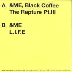 Me, Black Coffee - The Rapture Pt.III